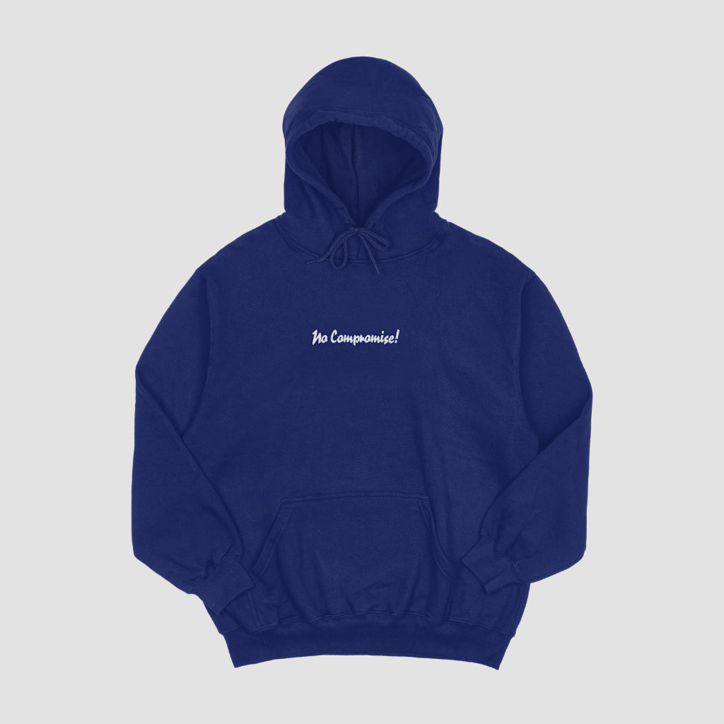 No Compromise Navy Hoodie