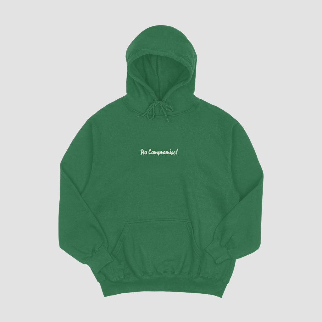 No Compromise Green Hoodie