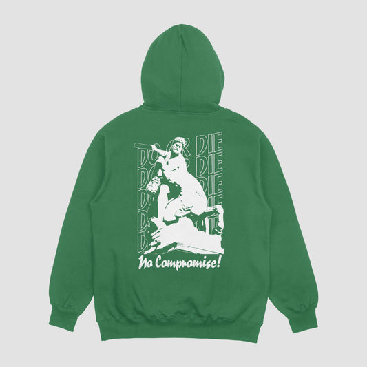 No Compromise Green Hoodie