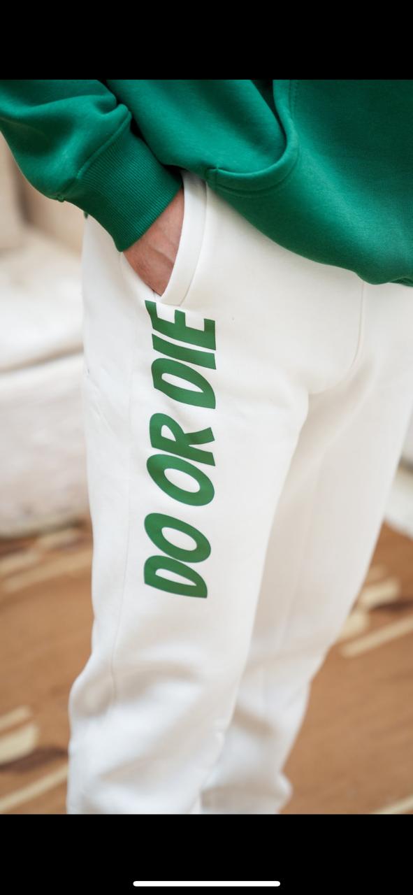 Do or Die Off-White Sweatpants